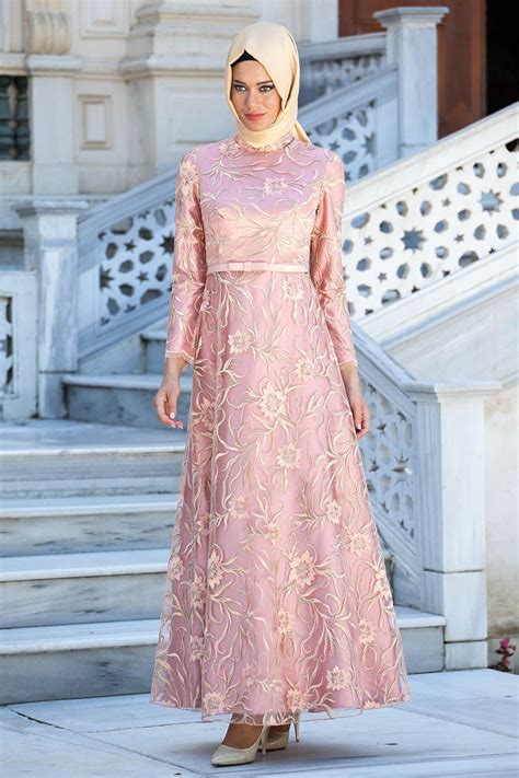 ️ Model Gaun Pesta Brokat Kombinasi Sifon