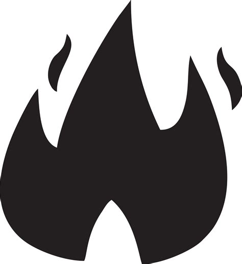 Fire Hot Icon Symbol Image Vector Illustration Of The Danger Fire Burn Image Design EPS 10