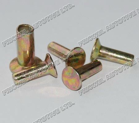 Fricwel Auto Parts Solid Steel Rivets Stainless Steel Blind Rivets