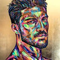 Gay Nude Male Homoerotic Spontaneous Realism Abstract Art Painting By Jason Ebrahimi Saatchi Art