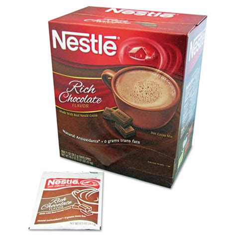 Nestlé Instant Hot Cocoa Mix Rich Chocolate Oz Box AllianceSupply