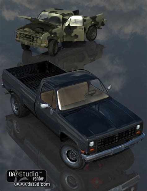 Pick Em Up Truck Render State