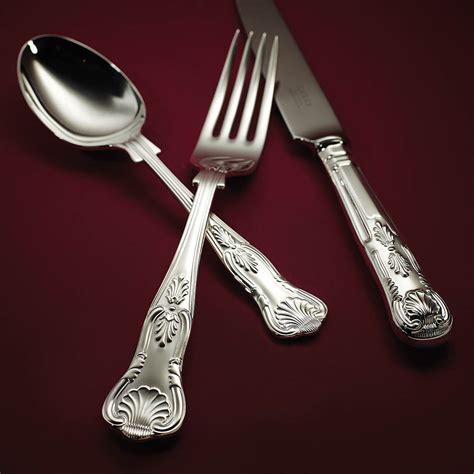 Carrs Kings Silver Plate Cutlery Lincoln House Cutlery