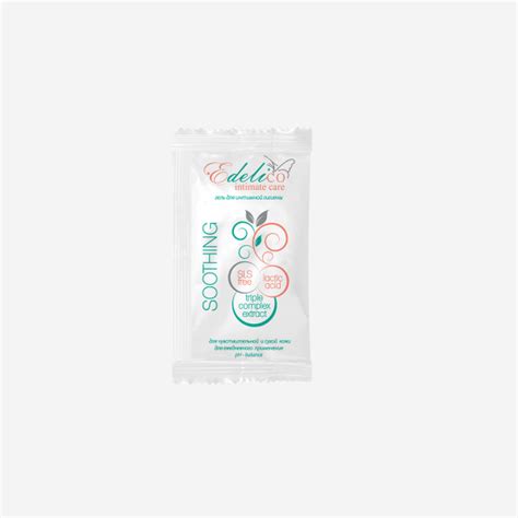 Гель для інтимної гігієни "Edelico intim care" SOOTHING для чутливої ...