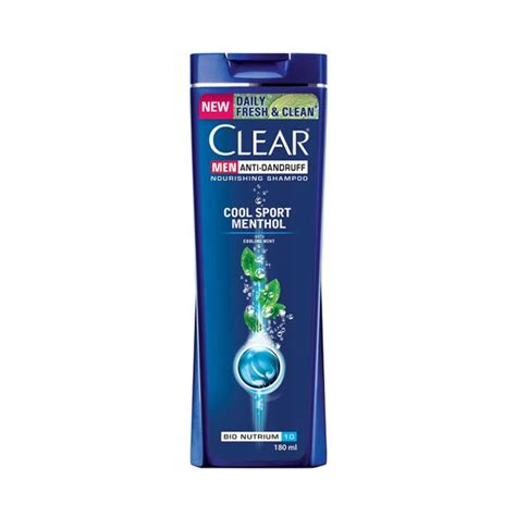 Clear Clean Cool Sport Menthol Shampoo 180 Ml JaChai