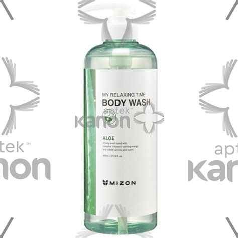 Duş geli "Mizon" My Relaxing Time Aloe 800 ml Aptekonline.az - onlayn aptek