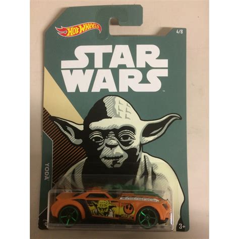Hot Wheels Star Wars Character Car Yoda Barbaric Single Vehicle Package Fkd