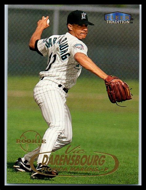 1998 Fleer Tradition 408 Vic Darensbourg MT NRMT Baseball Card EBay