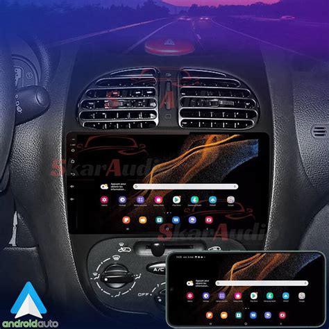 Autoradio Peugeot 206 Android Auto - CarPlay - Skar Audio