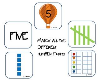 Hot Air Balloon Number Sense Center By Jennifer Smalarz TpT