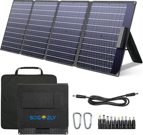 SOGOZLY Portable Solar Panel Review Emergency Solar Chargers