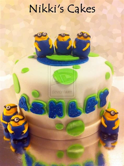 Despicable Me Birthday Cake Ideas Despicable Me Cake Despicable Me