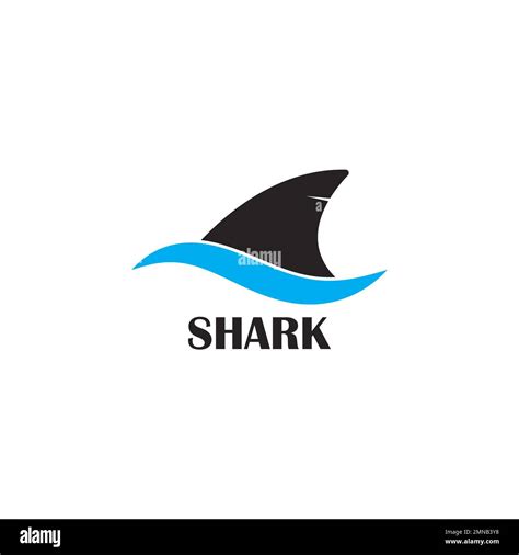 Shark Fin Icon Vector Illustration Design Stock Photo Alamy