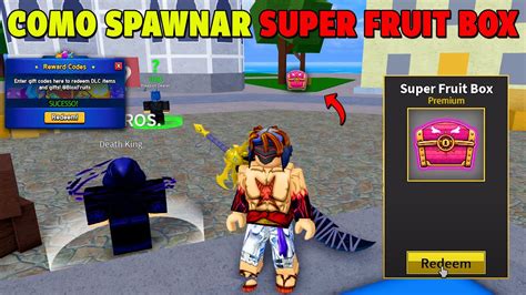 Como Spawnar Fruit Box Todos Os CÓdigos Do Blox Fruits Blox