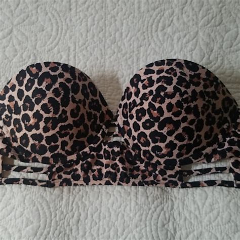 Xhilaration Swim Leopard Print Bikini Top Poshmark