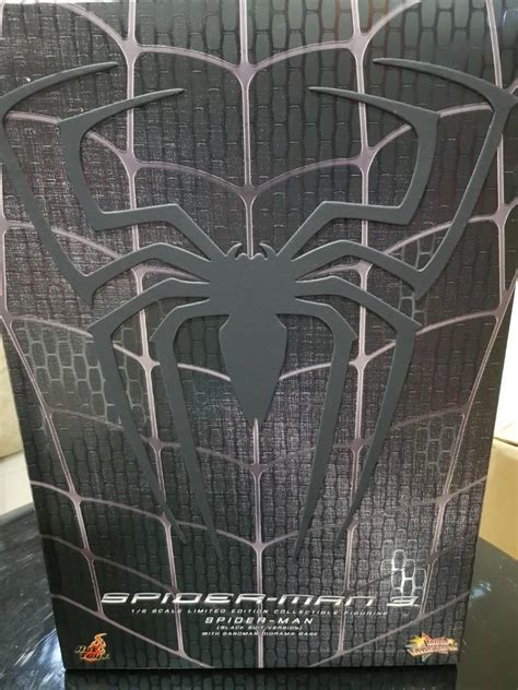 Hot Toys MMS Spiderman Spiderman Black Suit Version Hobbies Toys Toys Games On