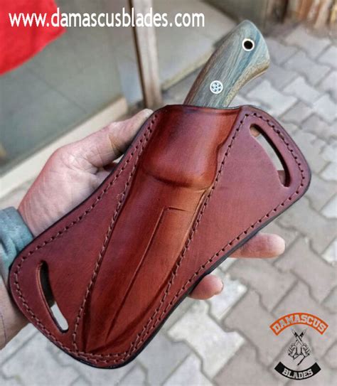 Fixed Blade EDC Knife With Sheath Best Handmade Survival Knife