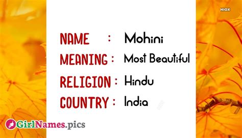 Mohini Name Meaning 934x534 Download Hd Wallpaper Wallpapertip