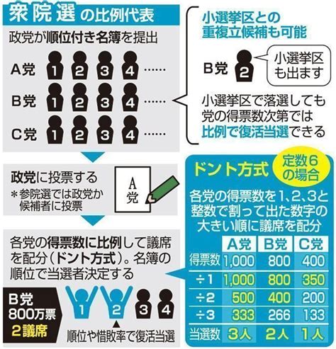 「比例代表」って何？ 衆院選の選挙方法q＆a 琉球新報デジタル