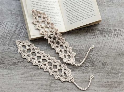 Free Crochet Lace Bookmark Pattern Crochet Bits