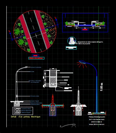 Detalle Urbano En AutoCAD Librería CAD