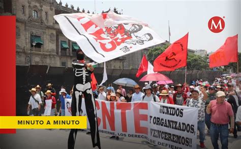 Bloqueo De La Cnte En Circuito Interior Cdmx Hoy 21 De Mayo En Vivo