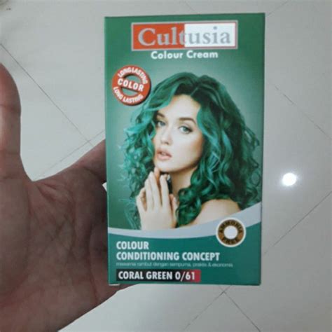 Jual Cultusia Hair Color Colour Cream Pewarna Cat Rambut Ammonia Free