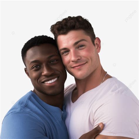 Pareja Gay Interracial PNG Dibujos Pareja Homosexual Hombres PNG Imagen Para Descarga