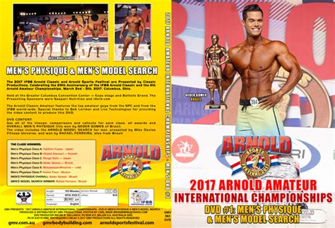 Arnold Amateur Usa International Championships Dvd Pcb Dvd