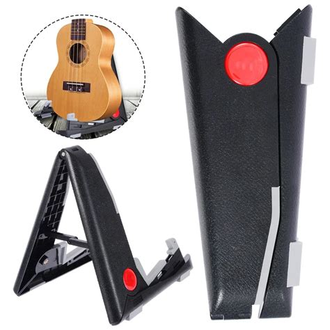 New Folding Guitar Stand Foldable Music Instruments Frame Electric ...