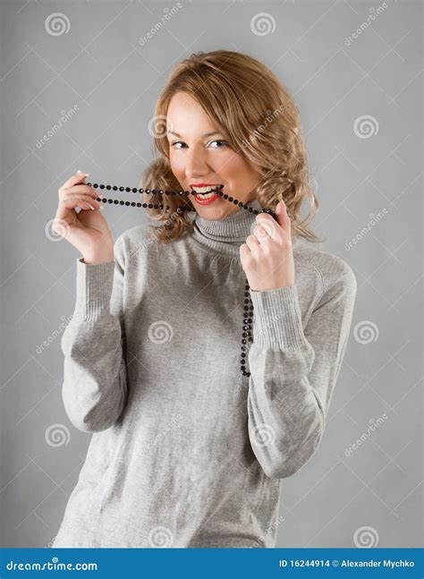 Belle fille blonde sexy photo stock Image du beauté