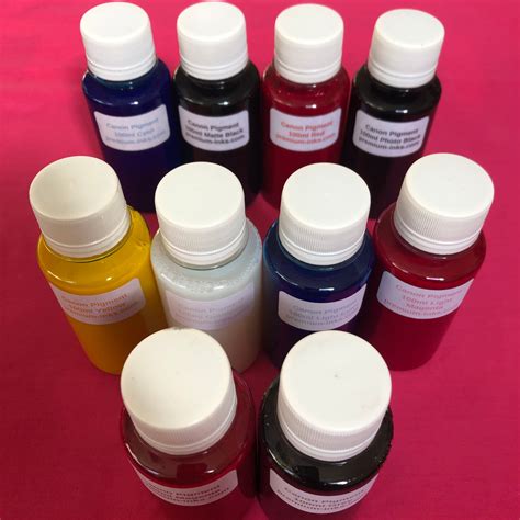 Pigment Refill Ink For Canon Pixma Pro 300 Pfi 300 Pro 10 10s Pgi 72 P