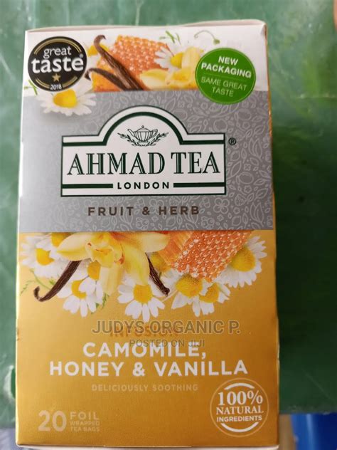 Ahmad Chamomile Honey And Vanilla Tea In Madina Vitamins