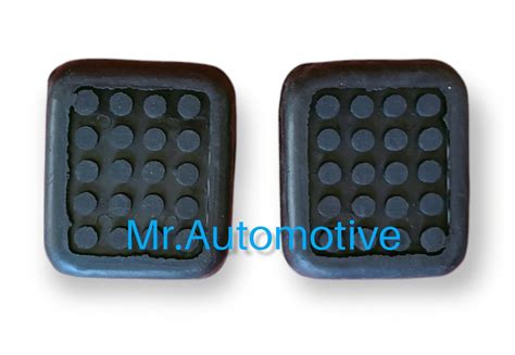 Per Set Rubber Pedal Pad Mitsubishi L300 Accelerator Brake And Clutch
