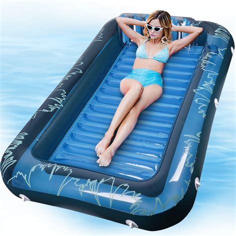 Free Shipping Sunoyar Pool Floats Adult Inflatable Tanning Pool