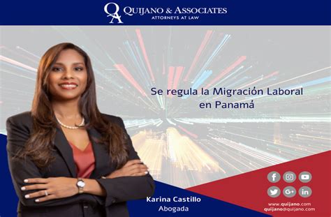 Se Regula La Migraci N Laboral En Panam Quijano Associates