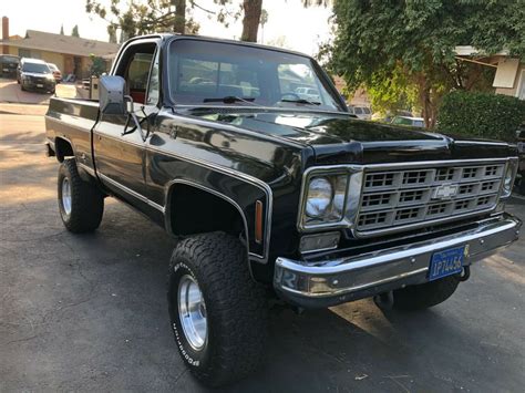 1978 Chevy K10 4x4 Short Bed Original Paint Engine California Car No