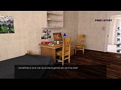 Dreams Of Desire Alex Shaking His Hard Dick By Watching His Landlady S Nude Yoga Poses Xxx