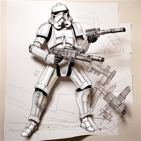 Stormtrooper Fun 2d Ai Generated Artwork Nightcafe Creator