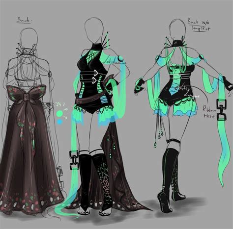 Outfit Design 151 Closed By Lotuslumino On Deviantart Gambar