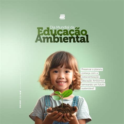 Dia mundial da educação ambiental PSD Premium