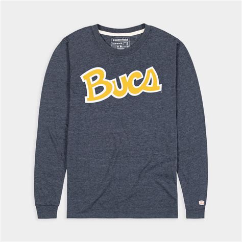 Etsu Bucs Football Script Long Sleeve Homefield