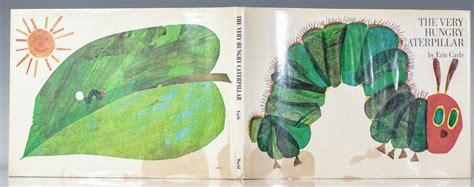 The Very Hungry Caterpillar Eric Carle First Edition Signed With A