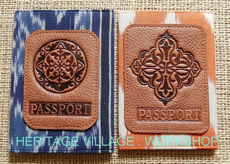 Кожевенная мастерская : Паспортные кожаные обложки ручной работы