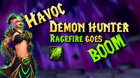 Havoc Demon Hunter Build Glaives Ragefire Dragonflight Beta YouTube