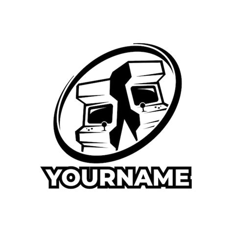 Premium Vector Vintage Gaming Logo Set Console Games And Cyber Sport