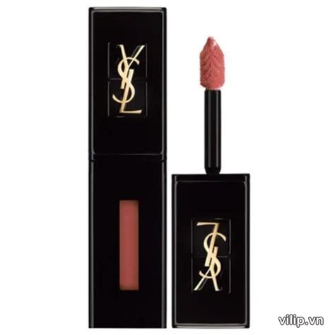 Son Kem YSL Vinyl Cream Lip Stain 610 Nude Champion Màu Cam Nude Vilip Shop Mỹ phẩm chính hãng