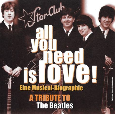 CD ALL YOU NEED IS LOVE THE BEATLES MUSICAL Original Tour Cast 2000