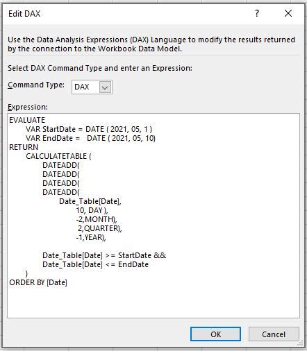 Power Pivot Principles The A To Z Of Dax Functions Dateadd