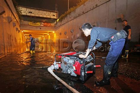 Antisipasi Banjir 90 Pompa Air Sudah Diservis Pemprov DKI